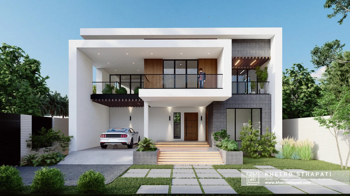 Contemporary Duplex Villa - image 1